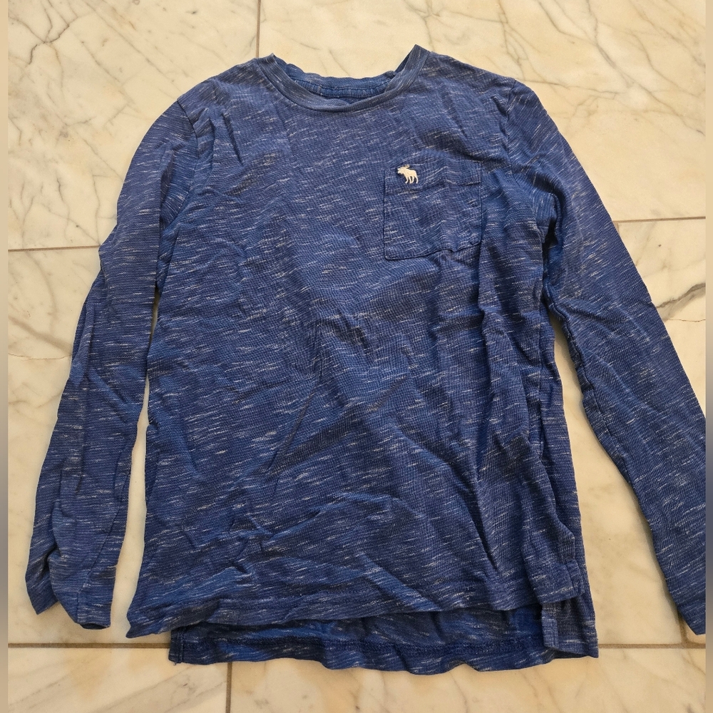 3 For $15 Abercrombie Blue Kids Shirt with Pocket